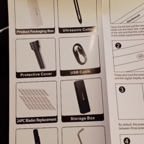 Hanboost C1 Wireless Ultrasonic Cutter-  New in box! - Picture 6 of 8